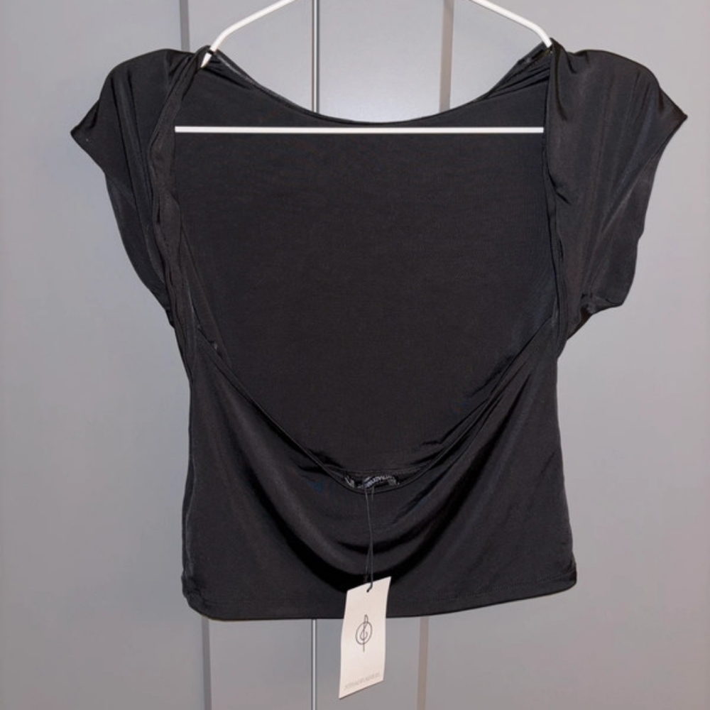 Elegant Black Women's Top